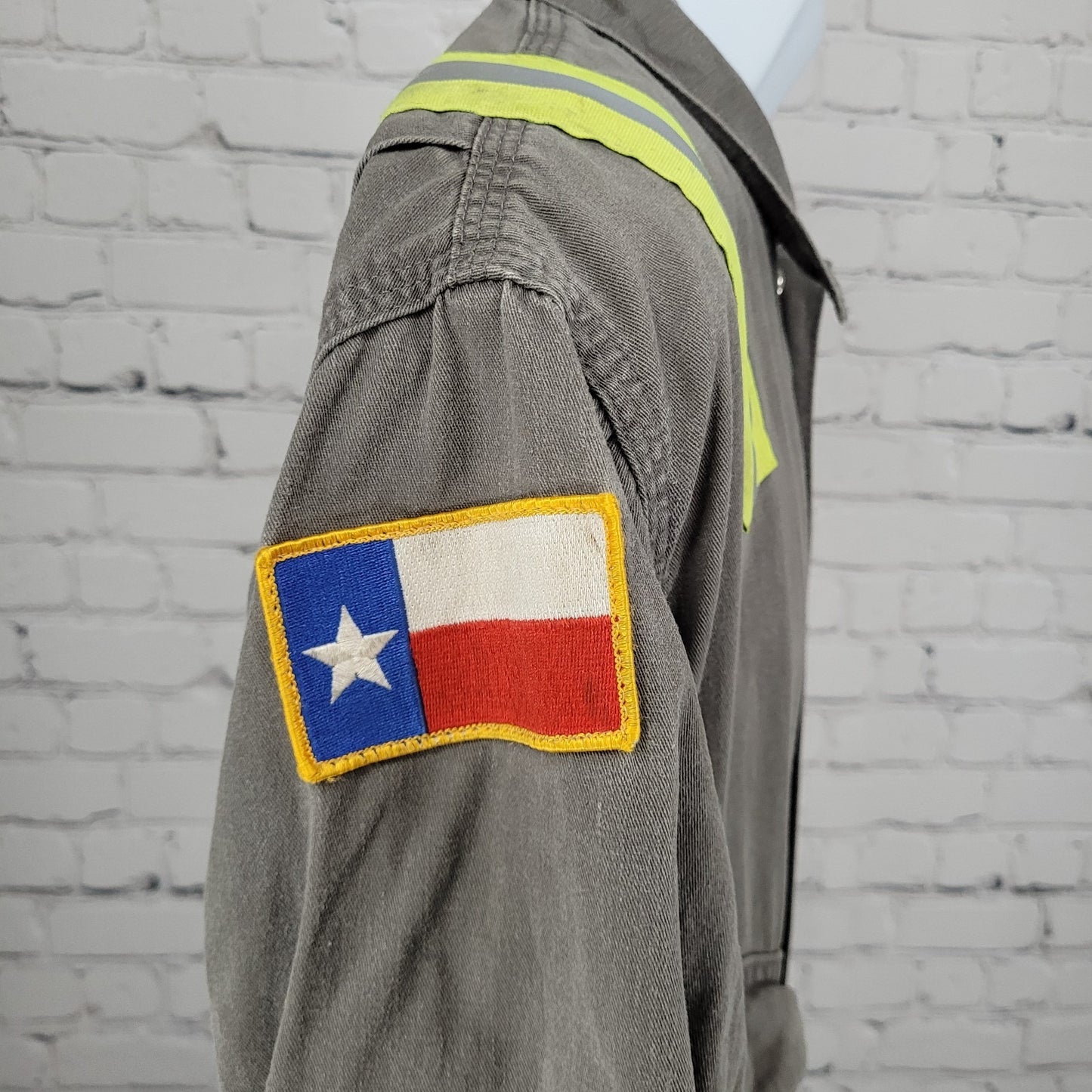 Alamo Pressure Pumping LapcoFR Uniform Coveralls Texas USA Size Large L Reg