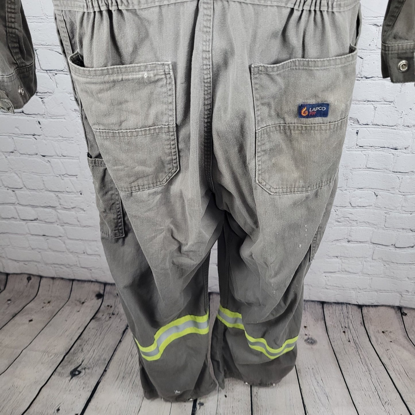 Alamo Pressure Pumping LapcoFR Uniform Coveralls Texas USA Size Large L Reg