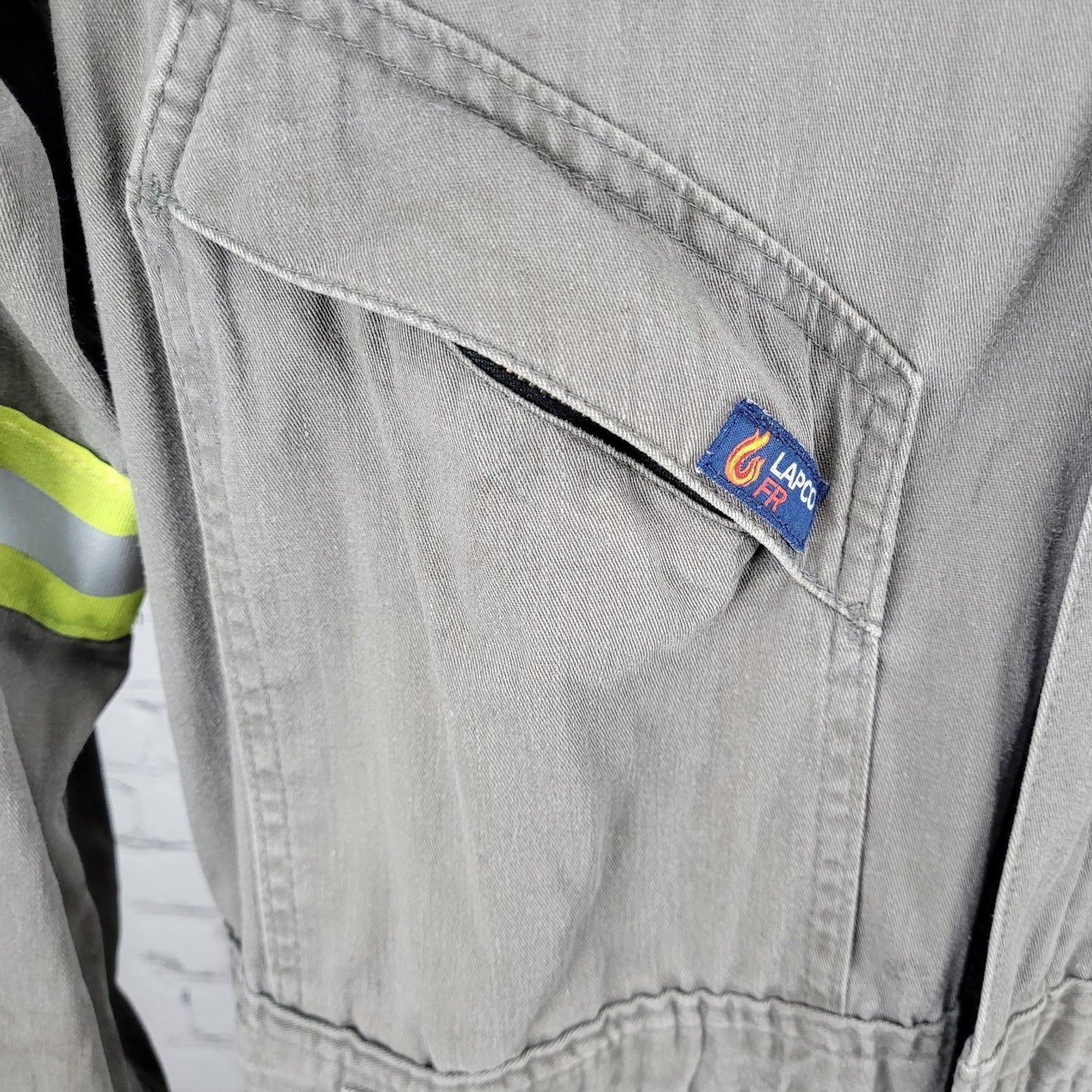 Alamo Pressure Pumping LapcoFR Uniform Coveralls Texas USA Size Large L Reg