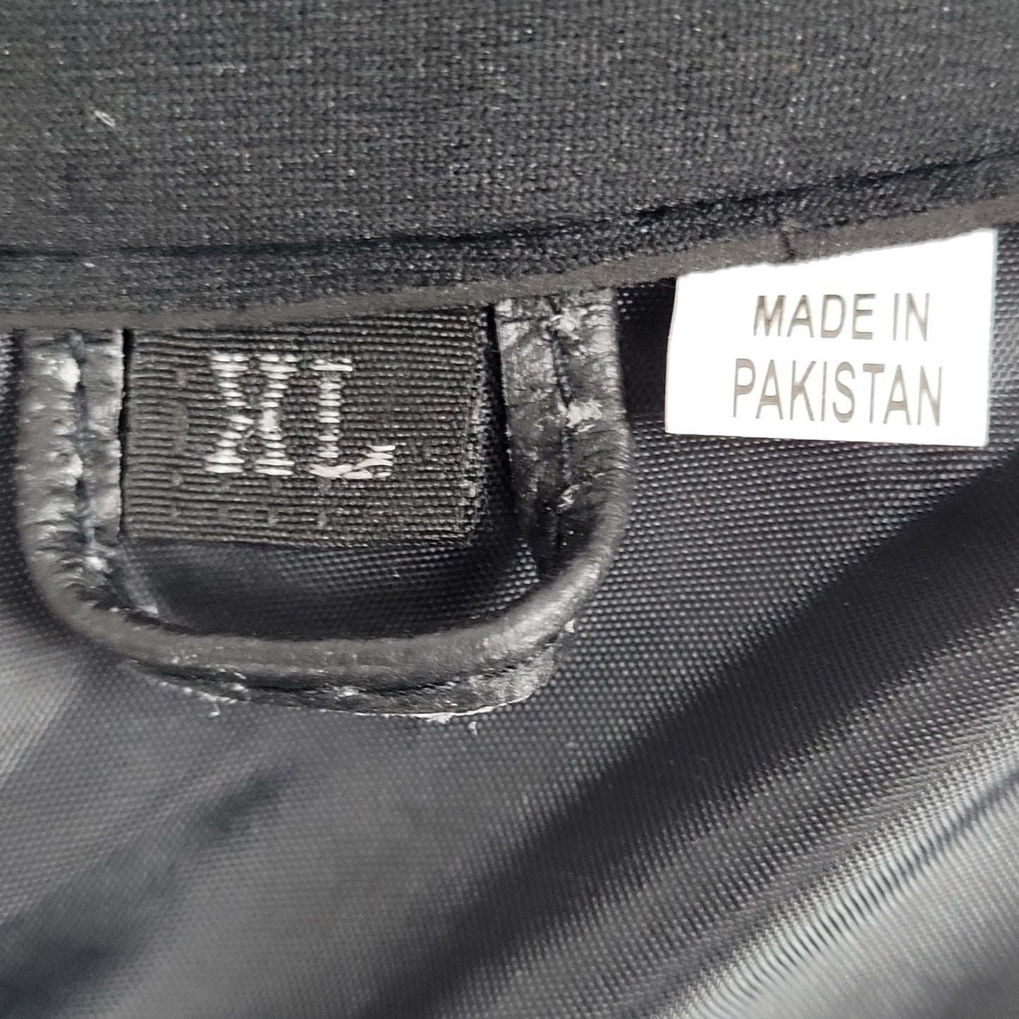 Jackets 4 Bikes Black Full Zip Concealed Carry Pocket Motorcycle Biker Vest XL