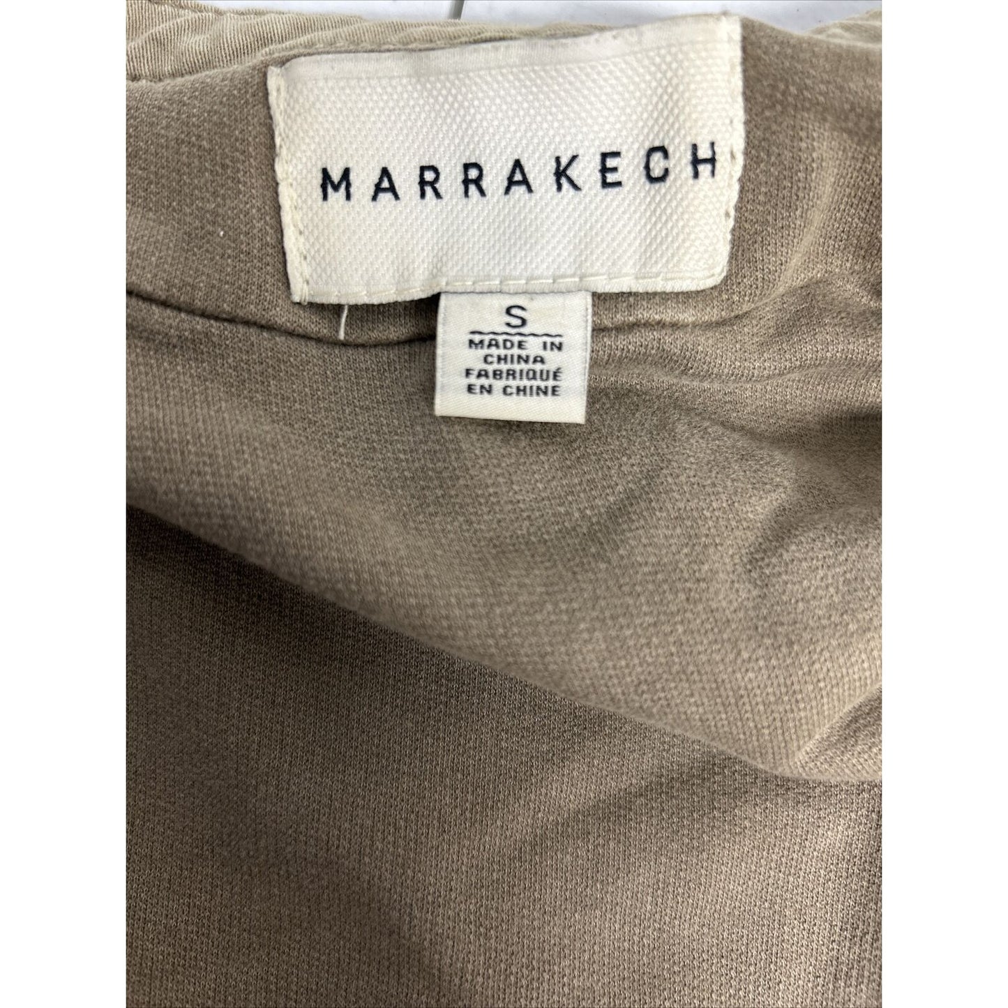Marrakech Anthropologie Brown Full Zip Moto Jacket Women’s S