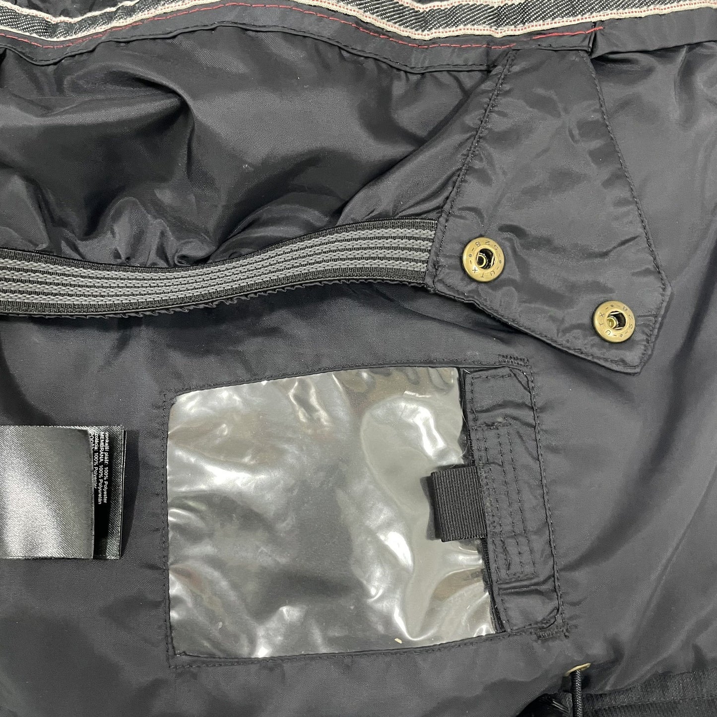 Burton Black Dry Ride Thermolite Zipped Hooded Insulated Coat Size Small S