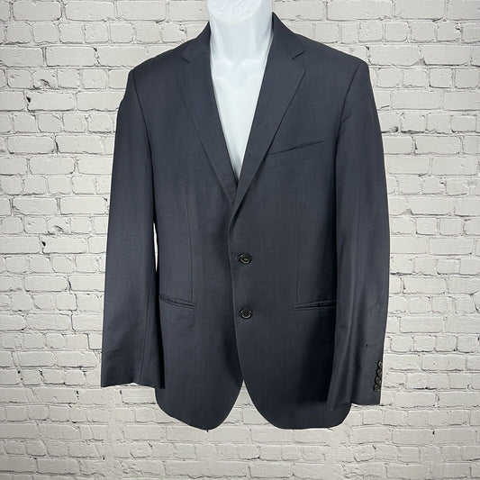 HUGO BOSS Blue The Jam 76/Sharp 1 Virgin Wool Jacket Blazer 36R *Defects