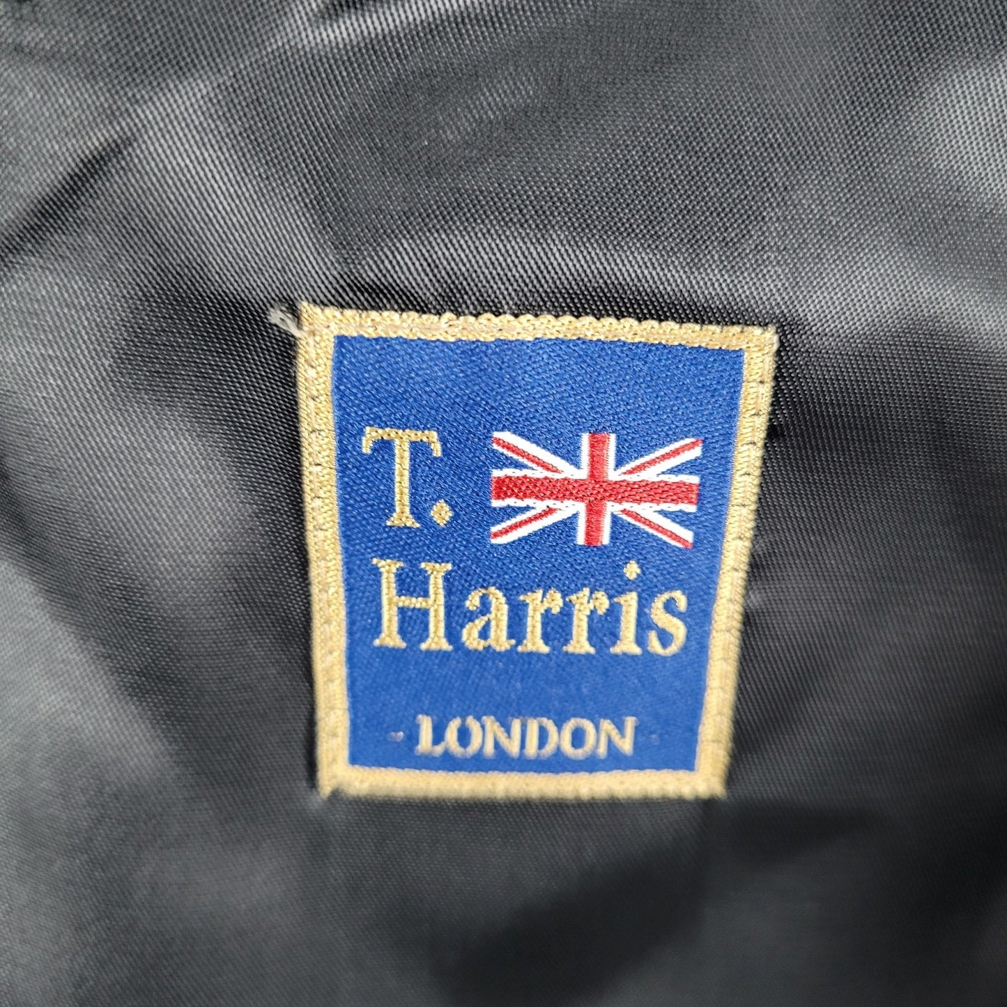 T. Harris Black Cashmere Silk Wool 2 Button Vented Notch Blazer Sport Coat 42R