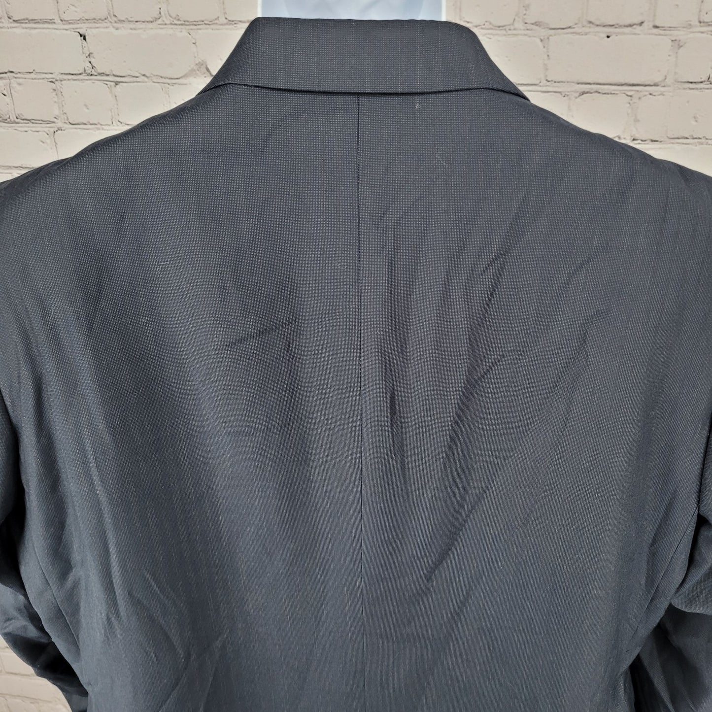 Structure Navy Modern Fit 2 Button Notch Vented Blazer Sport Coat Size 48R