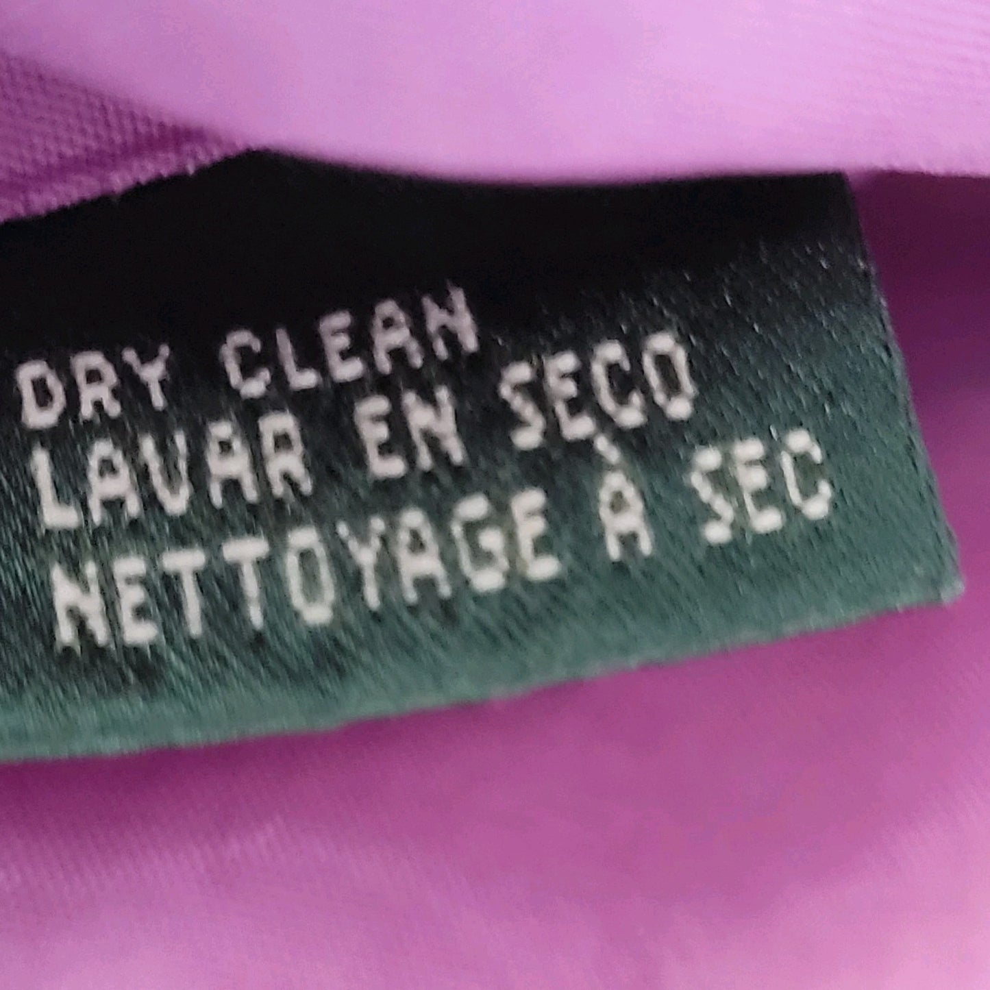Lauren Ralph Lauren Purple Linen Buttoned Lined Notch Blazer Jacket Size 14