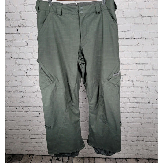 Burton Grey DryRide Adjustable Waist Ski Snowboard Pants Size Medium M (33x31)
