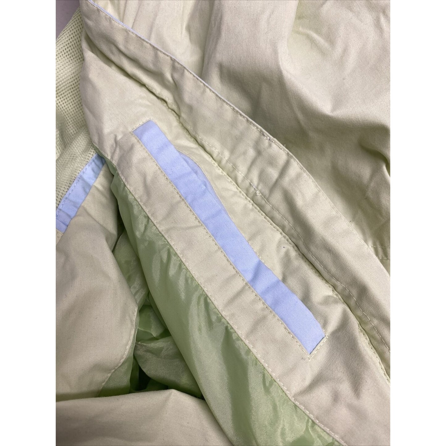 Pacific Trail Outdoor Wear Light Green Hooded Full Zip Coat Rain Jacket Size XL