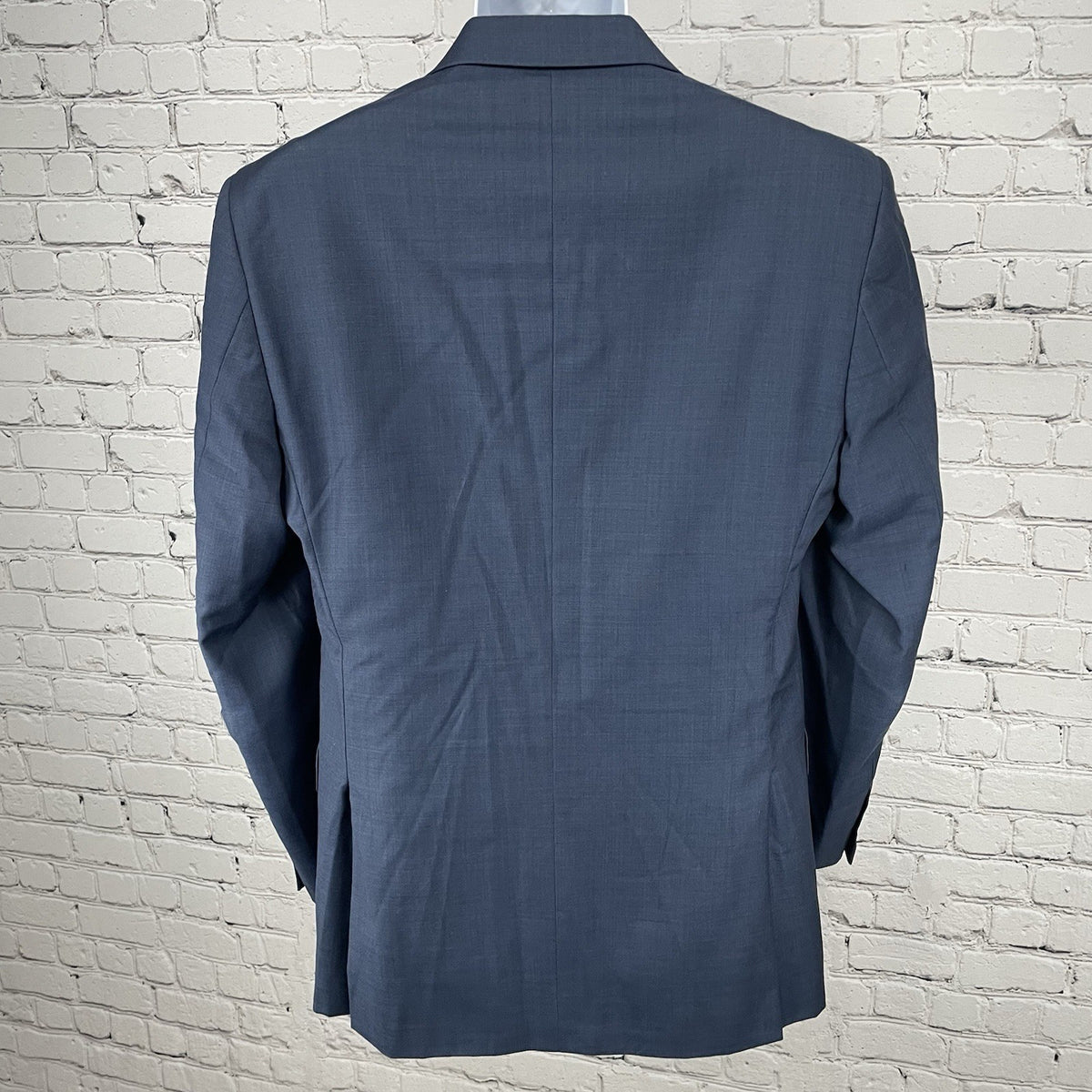 Jos A Bank Blue Wool Tailored Fit Travelers Collection Blazer Sportcoat 40L *rip