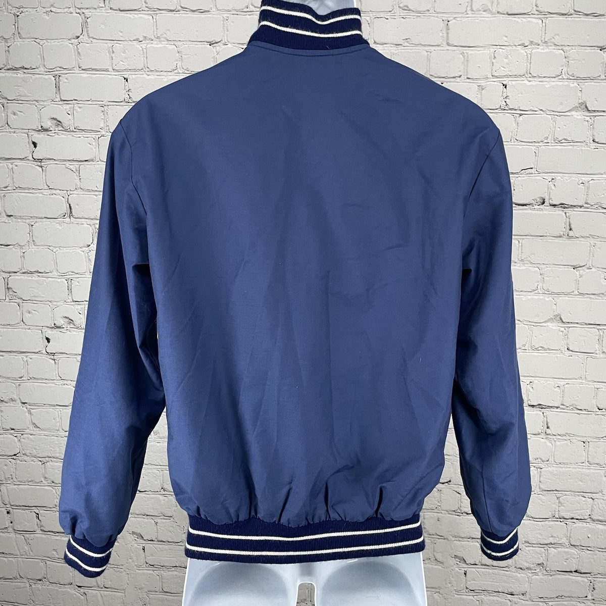 VTG British Open Leisurewear By Beaver 113th Open Blue Golf Zip Jacket Small S