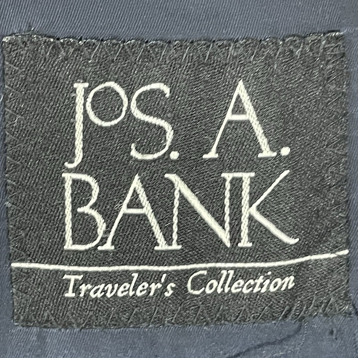 Jos A Bank Blue Wool Tailored Fit Travelers Collection Blazer Sportcoat 40L *rip