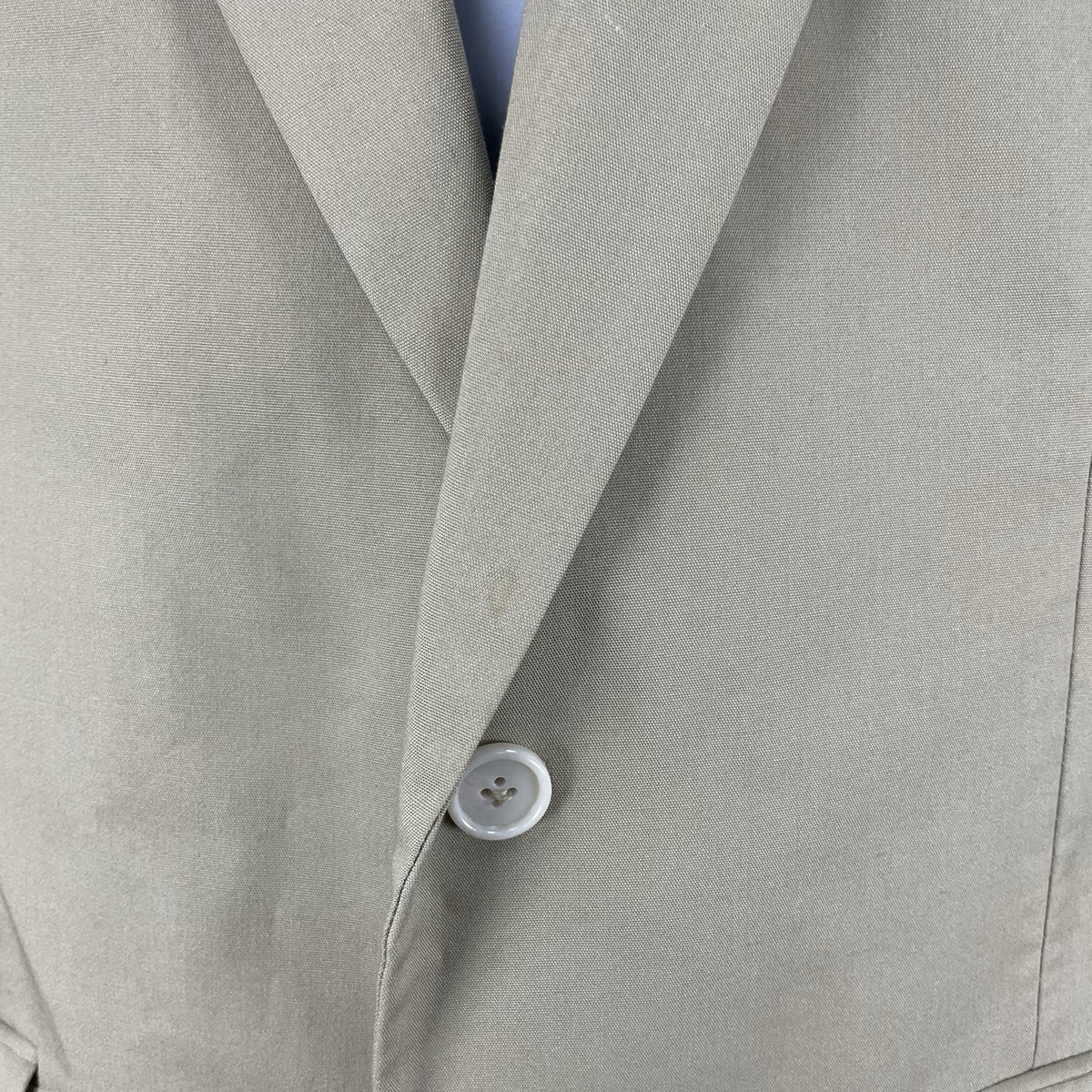 Jos A Bank Tan Cotton Blend 2 Button Vented Notch Blazer Sport Coat Size 40L
