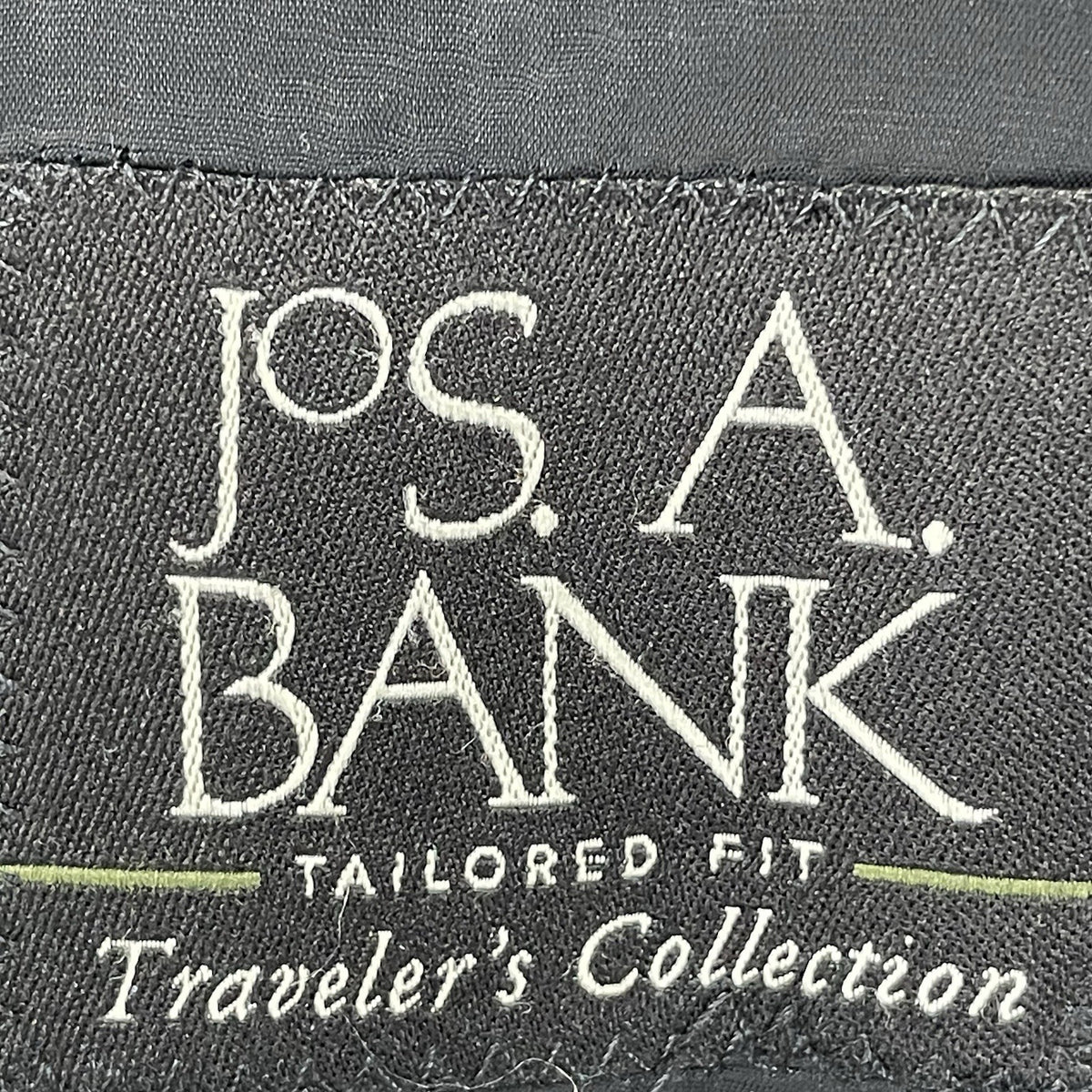 Jos A Bank Grey Wool Tailored Fit Traveler’s Collection Blazer Sport Coat 40L