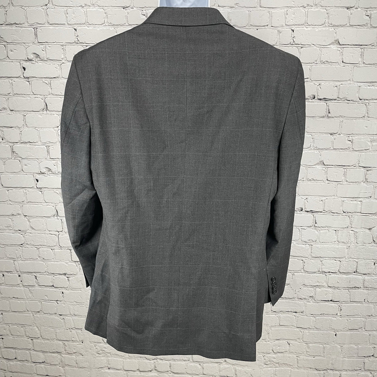 Jos A Bank Grey Wool Tailored Fit Traveler’s Collection Blazer Sport Coat 40L