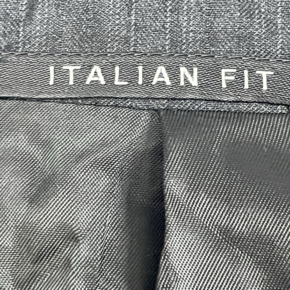 Turtle Black Stripe Italian Fit 2 Button Notch Vented Blazer Sport Coat Size 40R