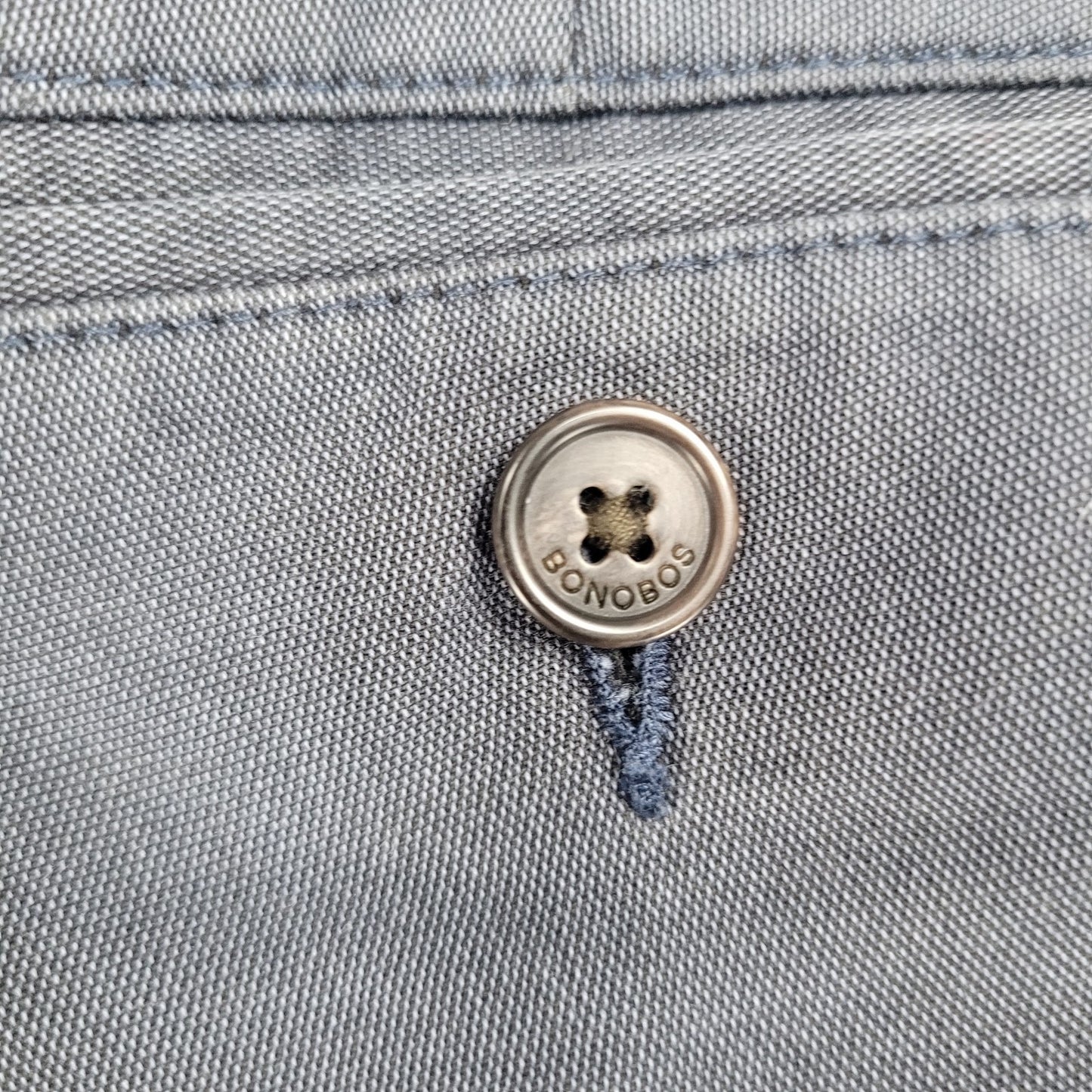 Bonobos Blue Monday Tailored Lightweight Stretch Chino Pants 31 (31x29)