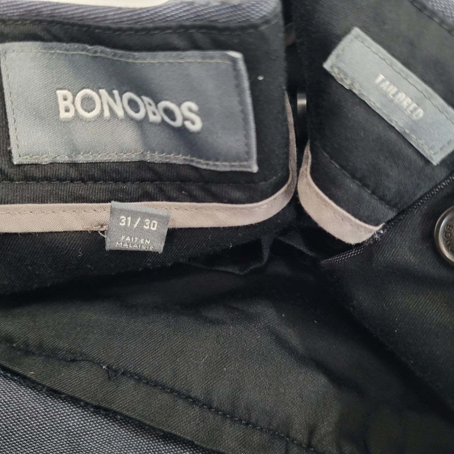 Bonobos Blue Monday Tailored Lightweight Stretch Chino Pants 31 (31x29)