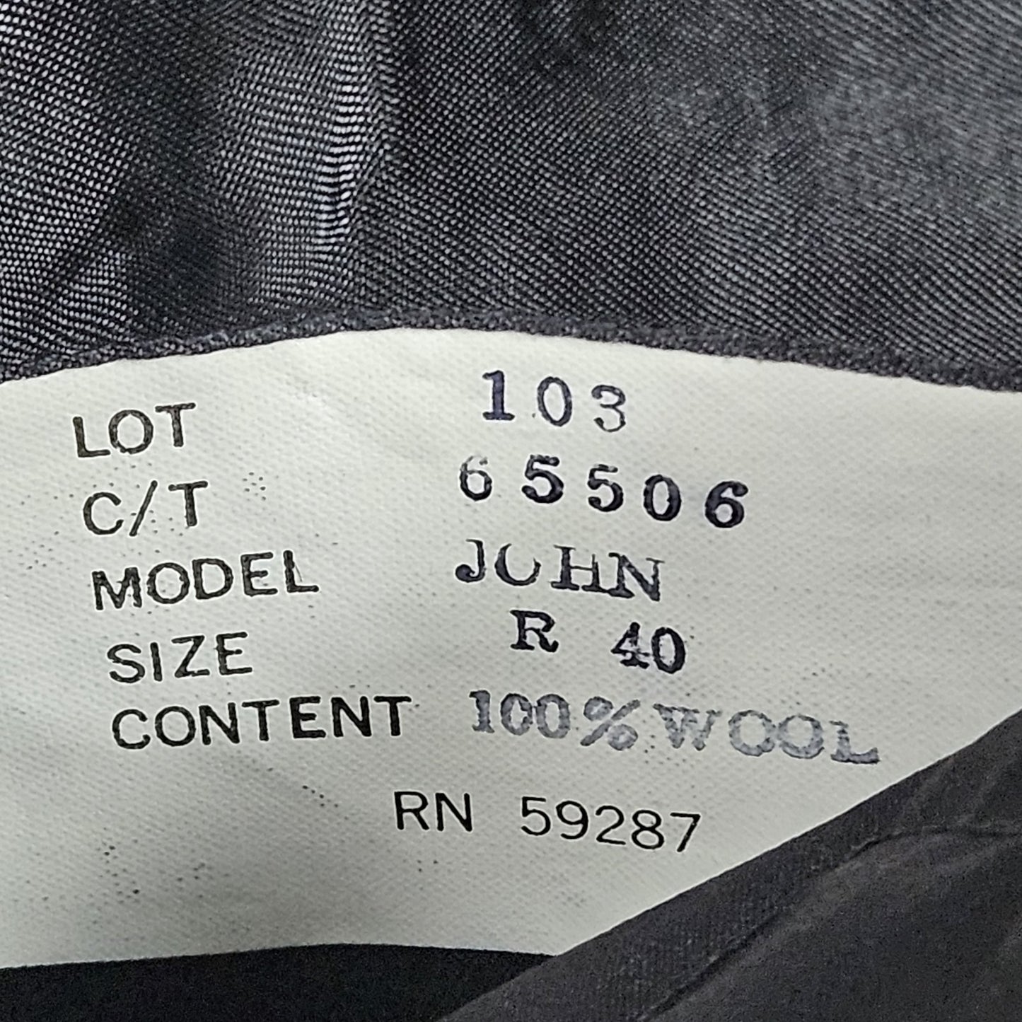 Doni Barassi Black 100% Wool John 1 Button Tuxedo Formal Suit Jacket Blazer 40R