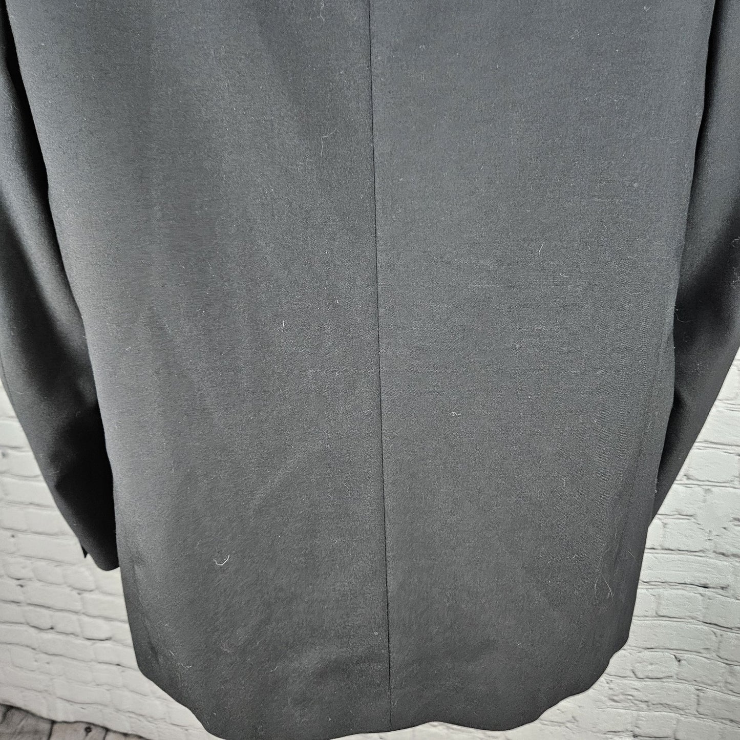 Doni Barassi Black 100% Wool John 1 Button Tuxedo Formal Suit Jacket Blazer 40R