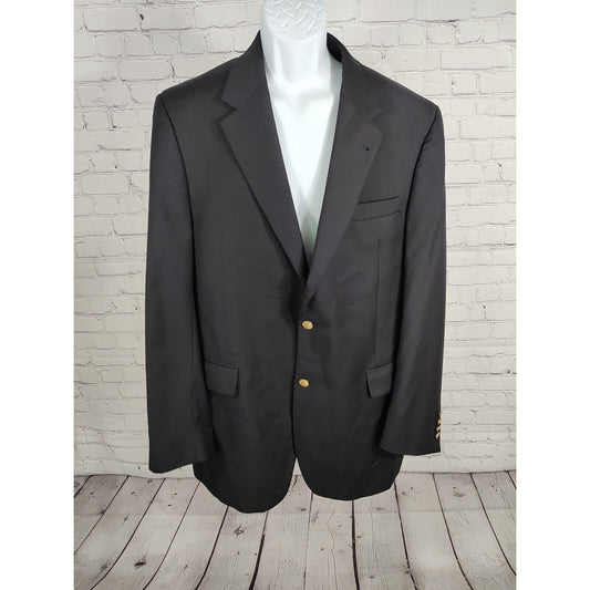 Jos. A . Bank Signature Collection 100% Wool Two Button Single Breasted Navy 43L