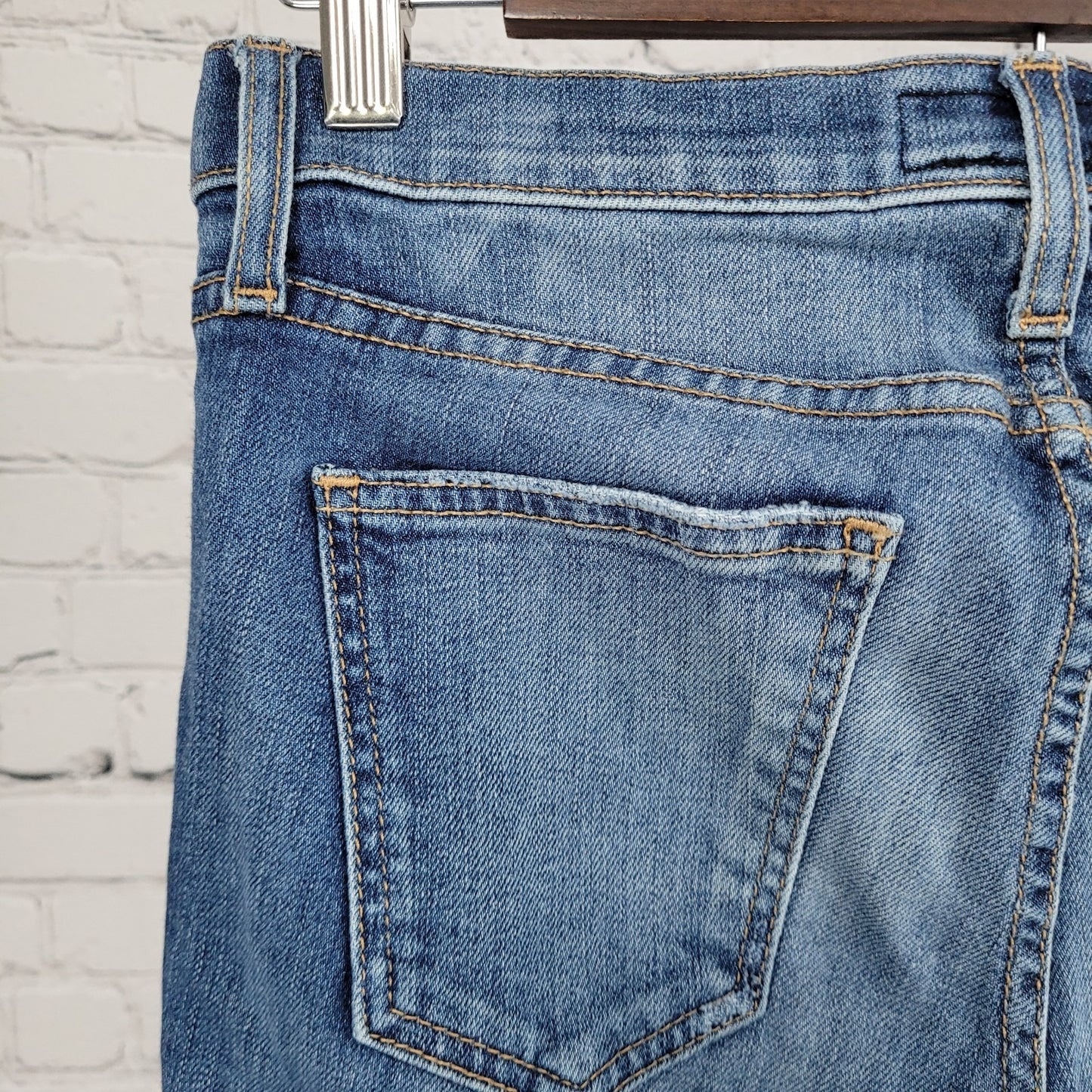 Current Elliot Blue The Stiletto Benett Destroy Skinny Jeans USA 25 (26x27)