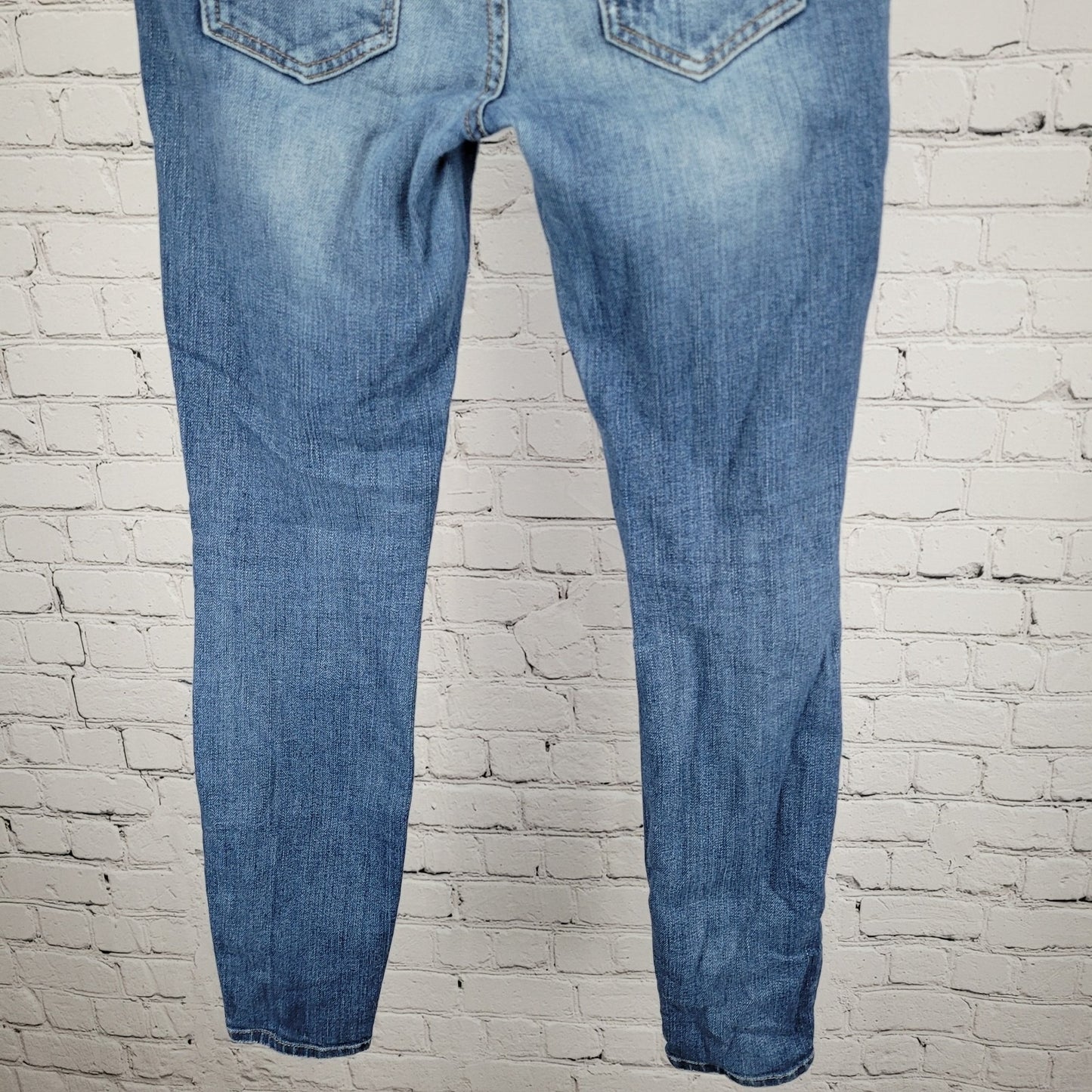 Current Elliot Blue The Stiletto Benett Destroy Skinny Jeans USA 25 (26x27)