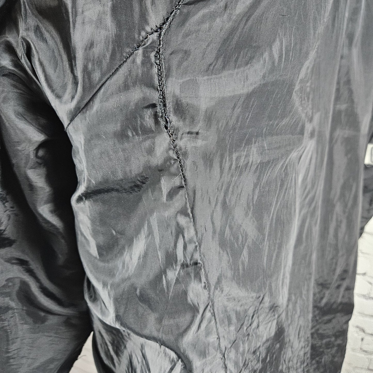 Santa Maria Del Fiore Black Leather Piazza Del Duomo Blazer Jacket Italy 52 US42