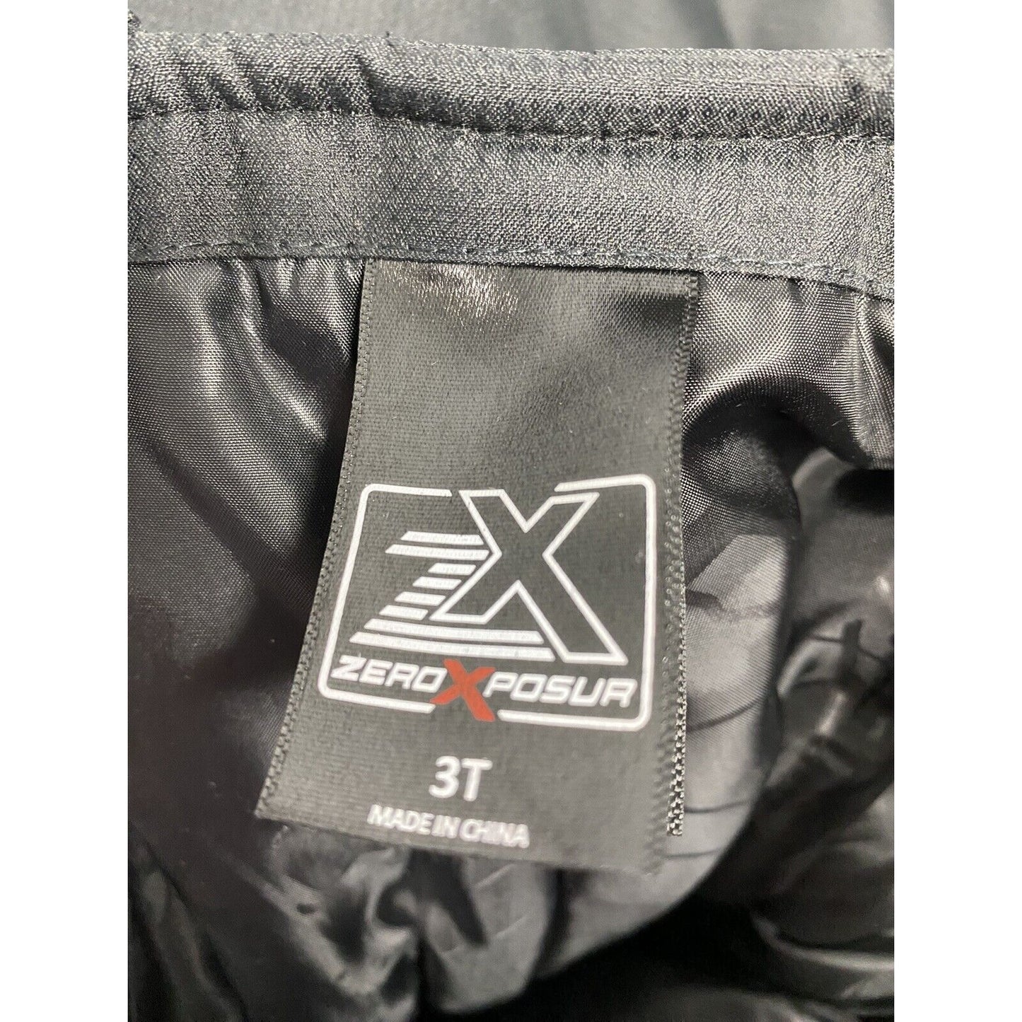 Zeroxposur Black Red Snowboard Ski Snow Bib Adjustable Strap Insulated 3T