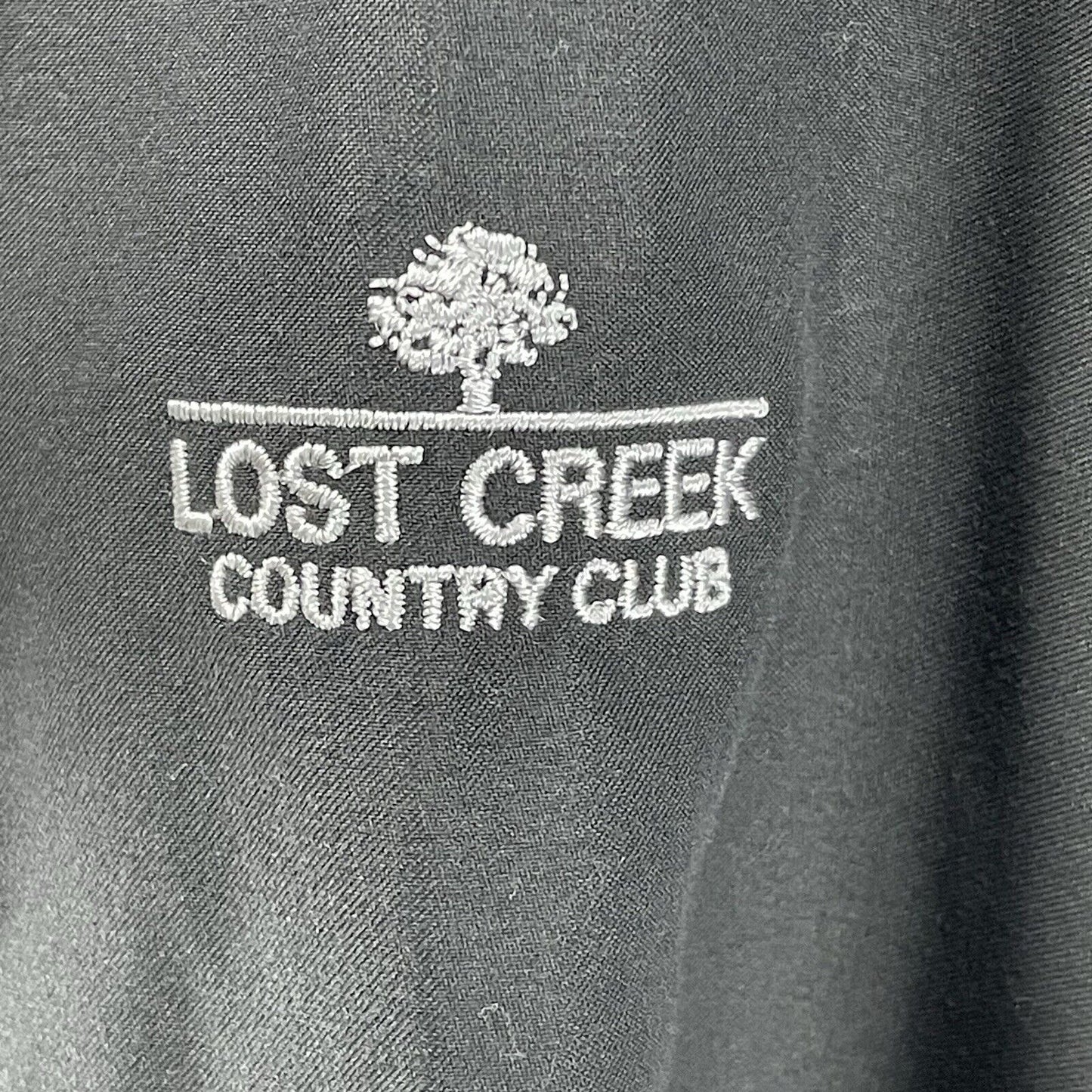 Sun Mountain Grey Wind Wear Lost Creek Lightweight Golf Zipped Jacket Large L