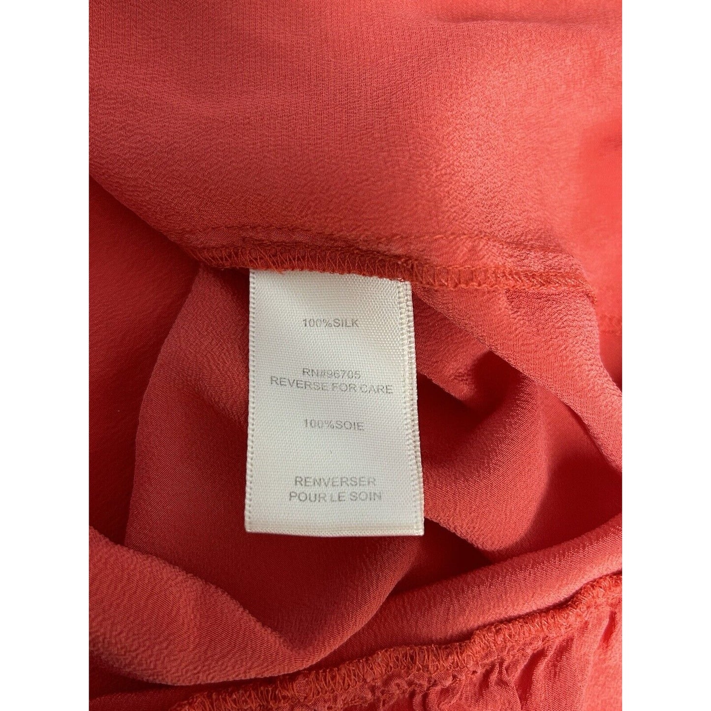 Rebecca Taylor Hot Pink Ruffle Accent Strapless 100% Silk Summer Dress 2
