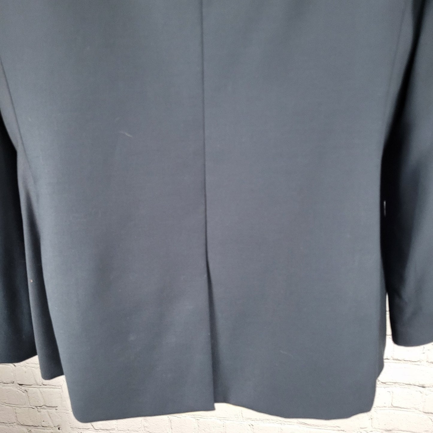 Anne Klein Suit Dark Navy 2 Button Vented Notch Lined Blazer Suit Jacket 12
