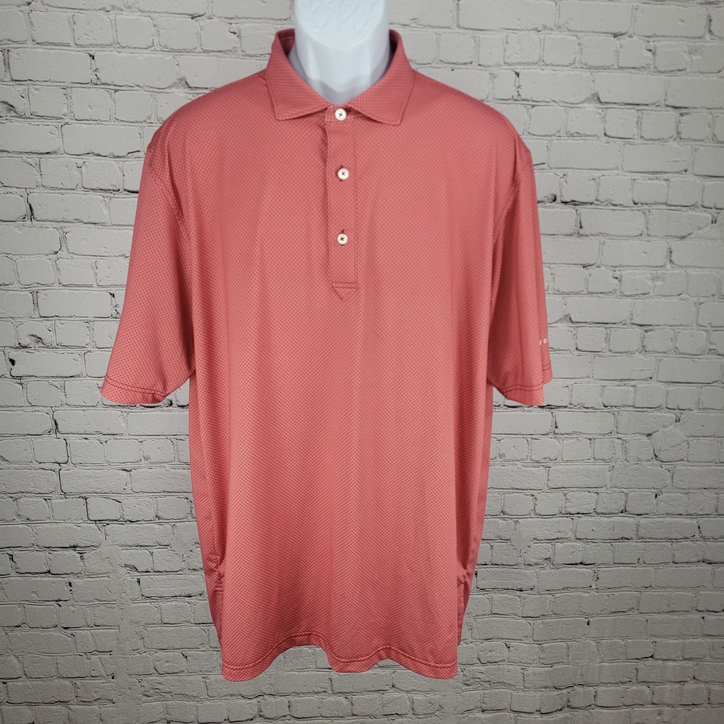 Turtleson Grey Rock Golf Club Stretch Short Sleeve Polo Shirt Size Large L