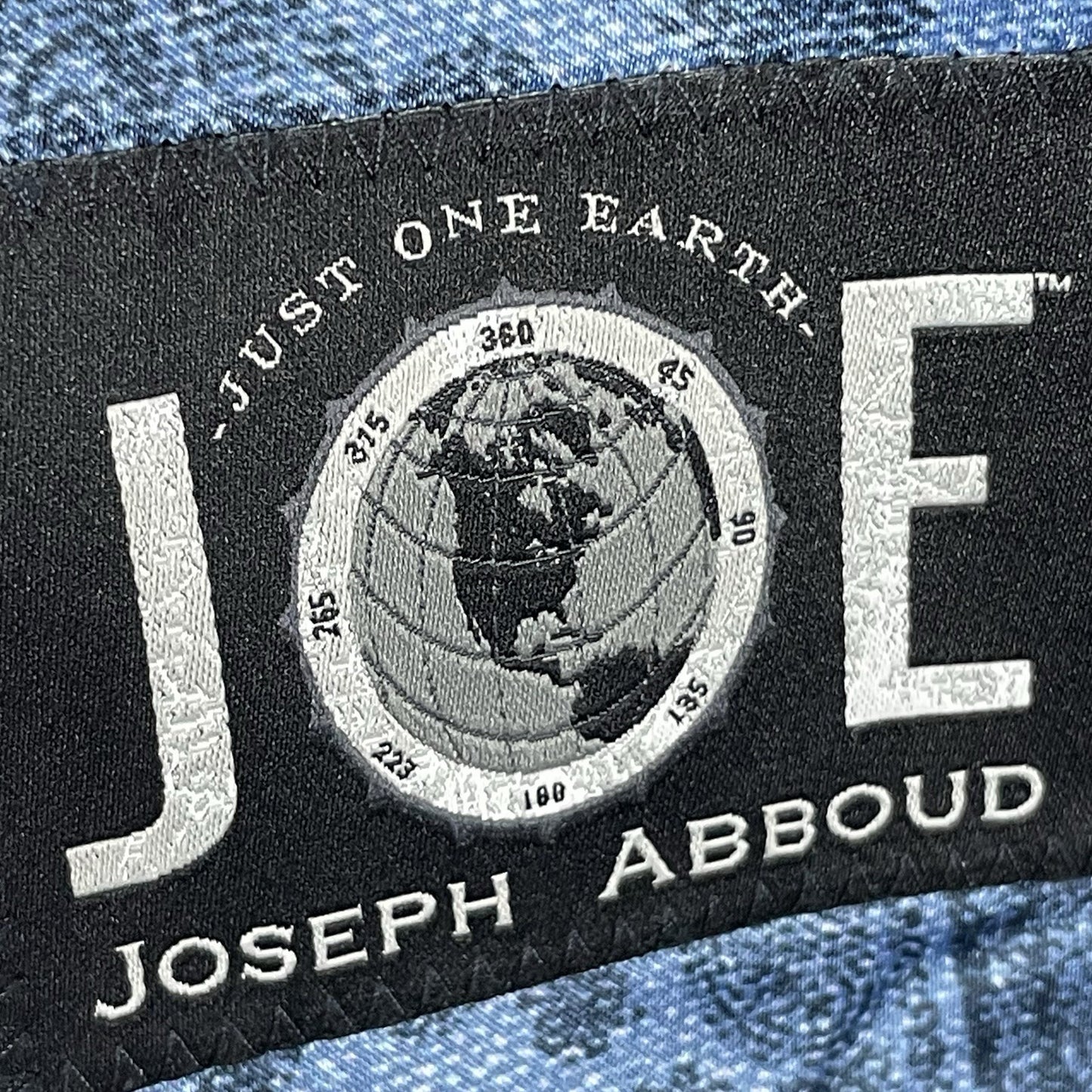 Joe Joseph Abboud Grey 100% Wool 2 Button Double Vented Blazer Sport Coat 42L