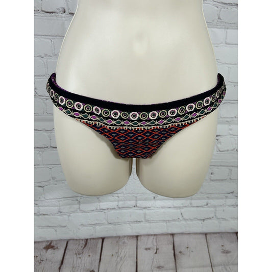 NWOT Tigerlily Reversible Two Sided Geometric Hipster Bikini Swimsuit Bottoms 4