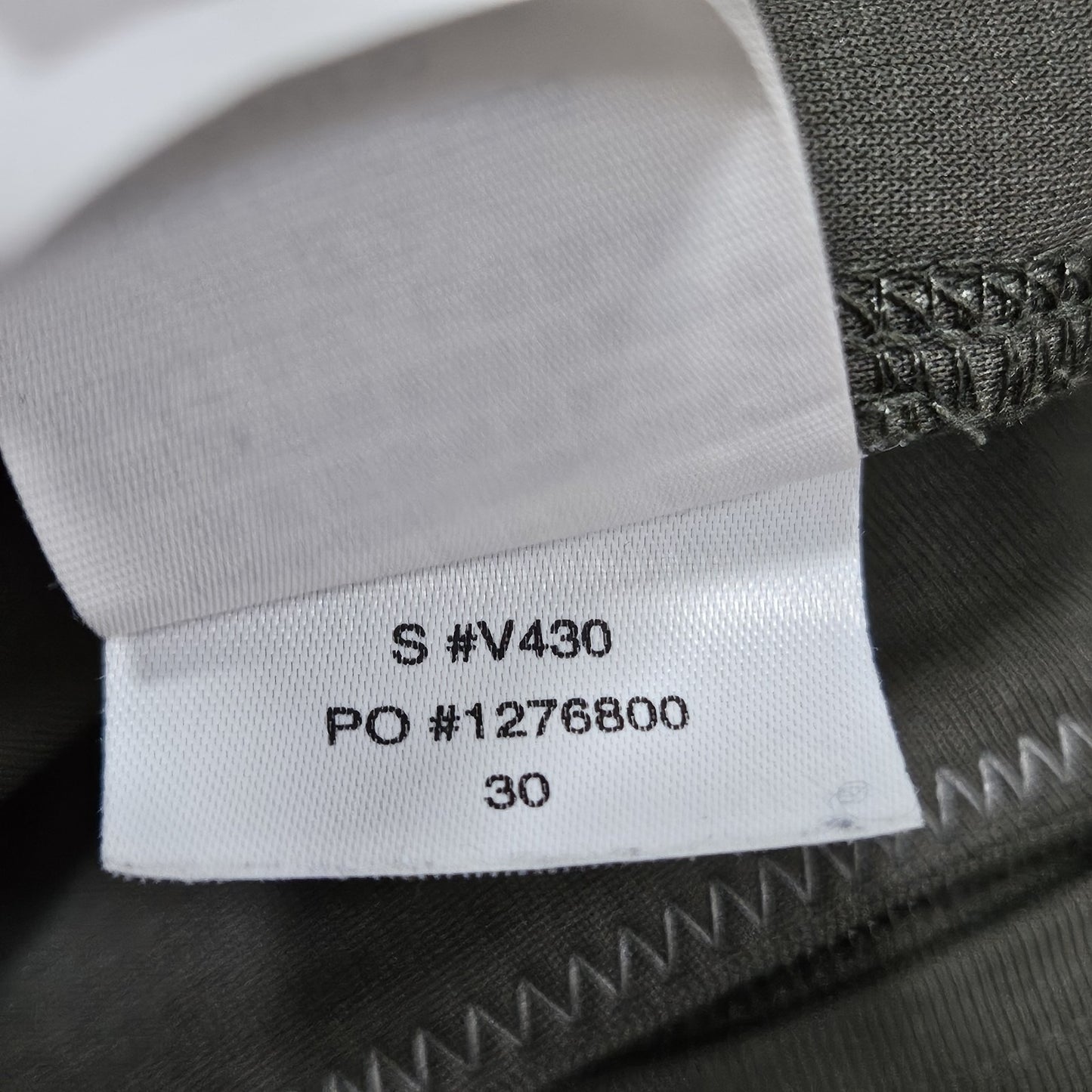 Vuori Green V430 Straight Leg Stretch Zip Pocket Casual Chino Pants 30 (30x29)