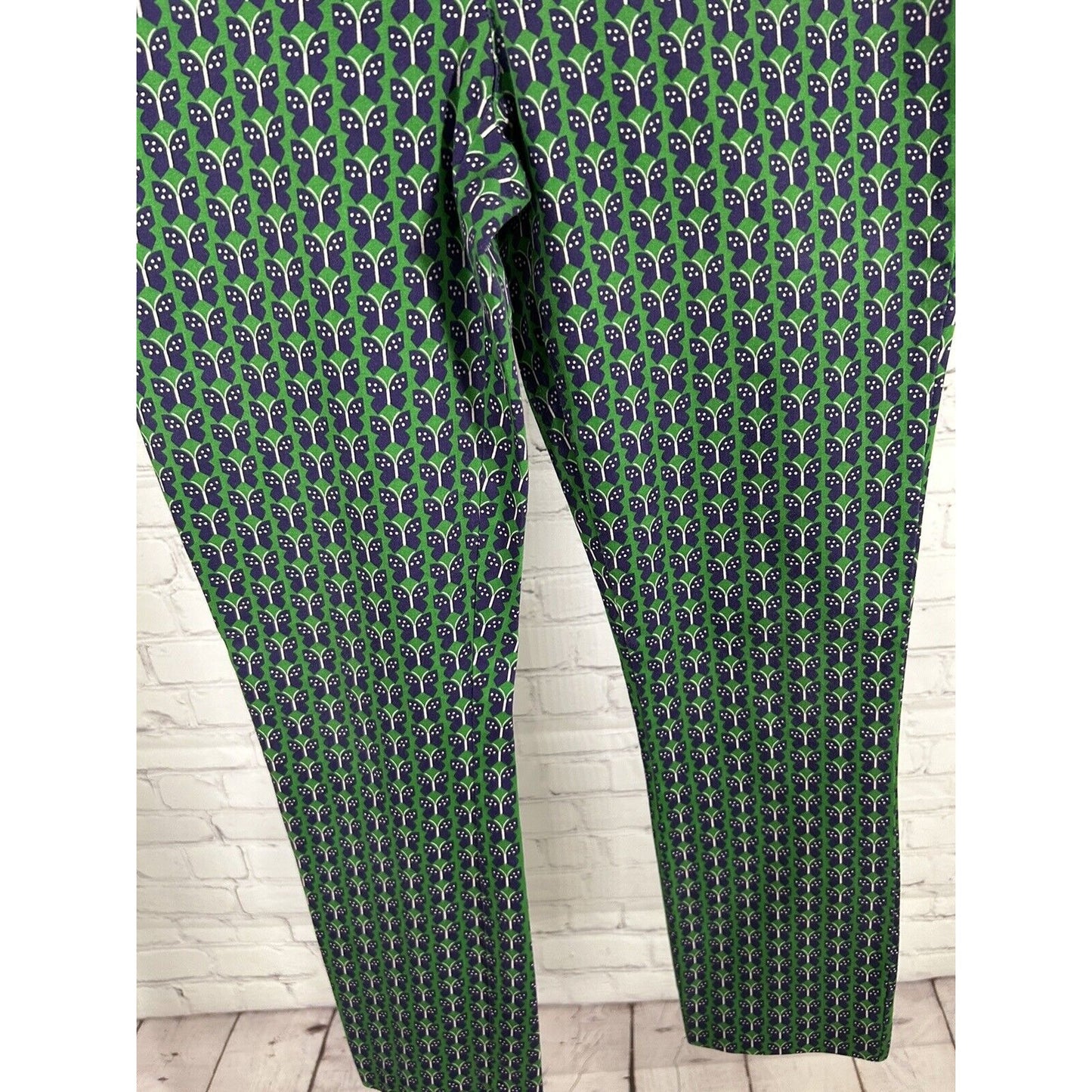 Anthropologie The Essential Slim Trousers Crop Ankle Butterflies 4 (30 x 26)