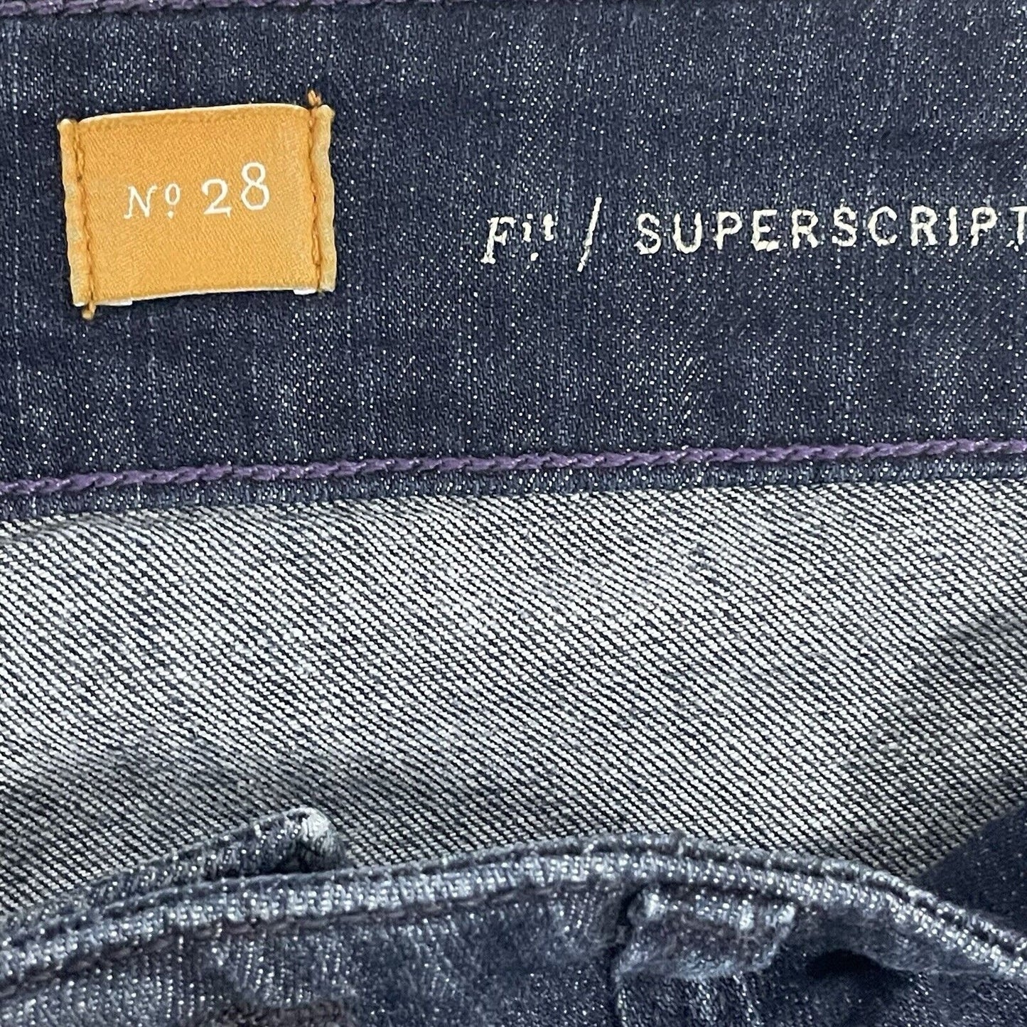 Pilcro & The Letterpress Blue Denim Jeans Flare Med Rise Stretch Size 28 (28x32)