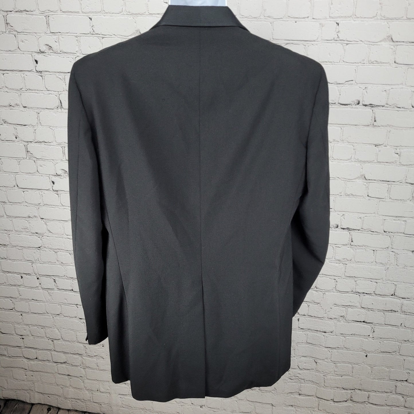 VTG After Six Black Single Vented Formal Tuxedo Jacket USA Made Size 44XL
