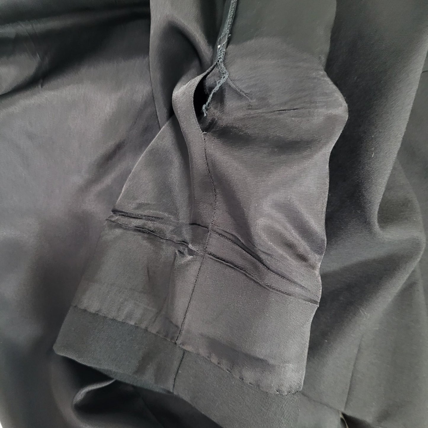 VTG After Six Black Single Vented Formal Tuxedo Jacket USA Made Size 44XL