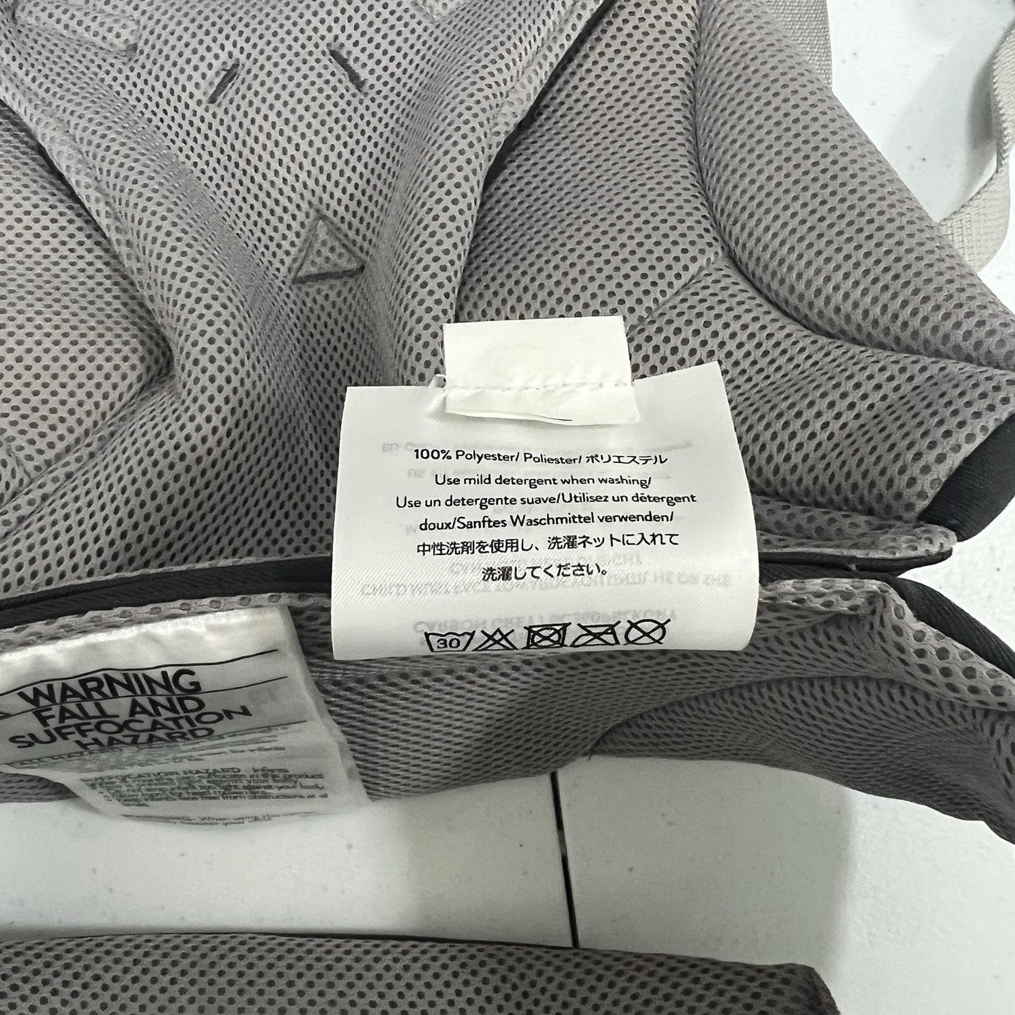ErgoBaby Four Position 360 Cool Air Carbon Grey Baby Child Adjustable Carrier
