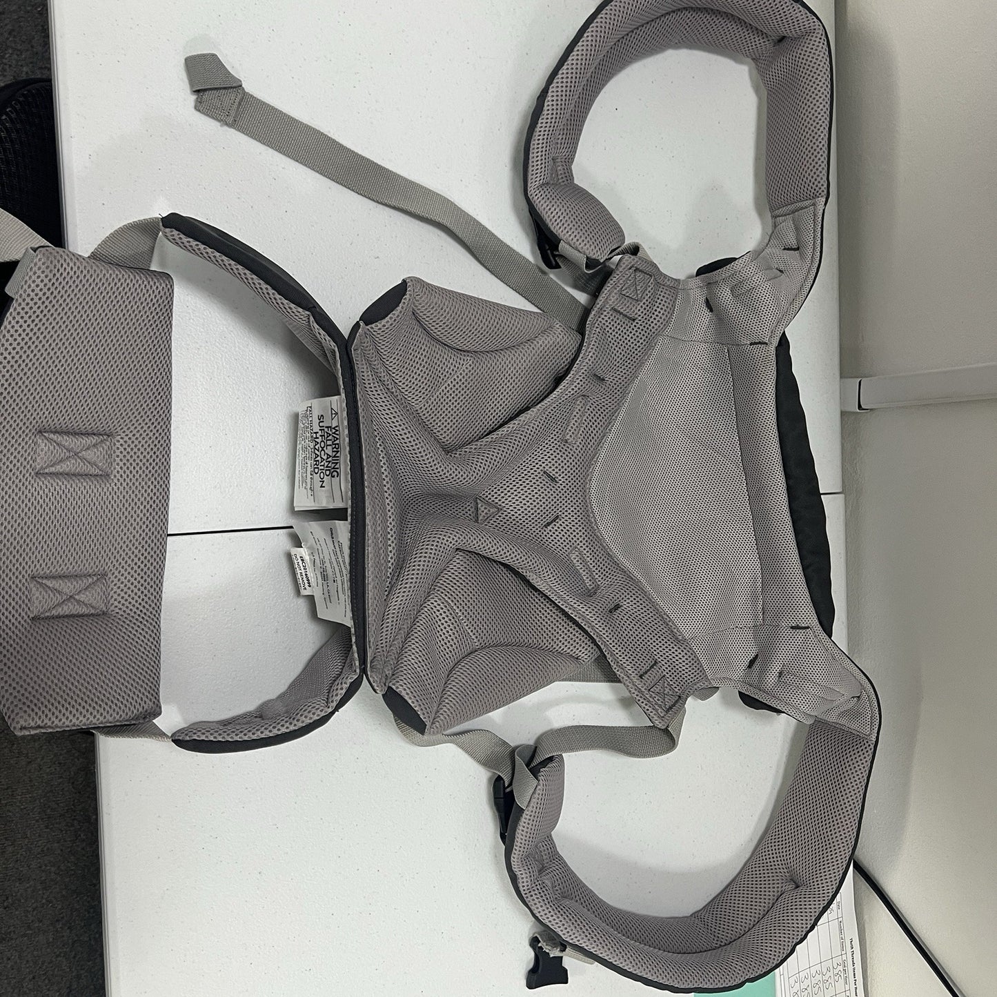 ErgoBaby Four Position 360 Cool Air Carbon Grey Baby Child Adjustable Carrier