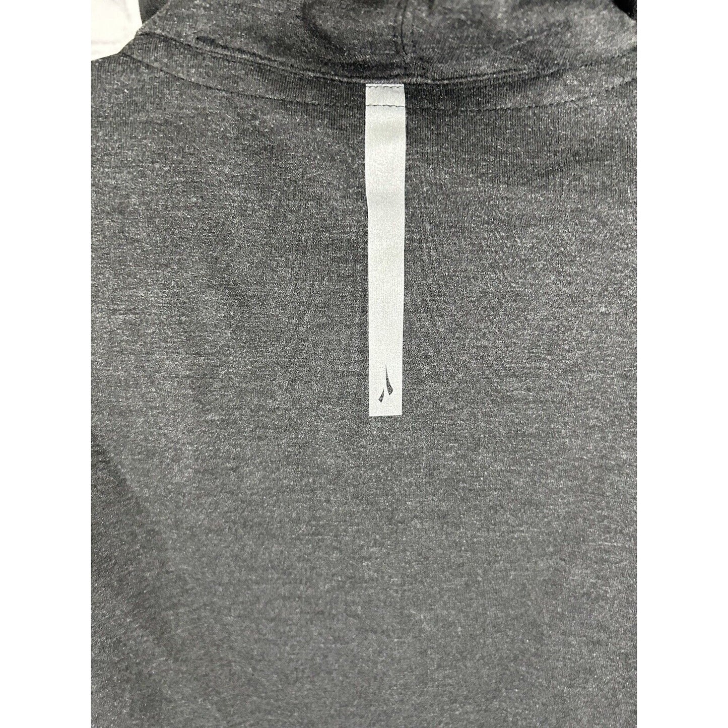 NWT Finis Charcoal Tech Warm Up Hooded Thumb Holes Full Zip Jacket Men’s S