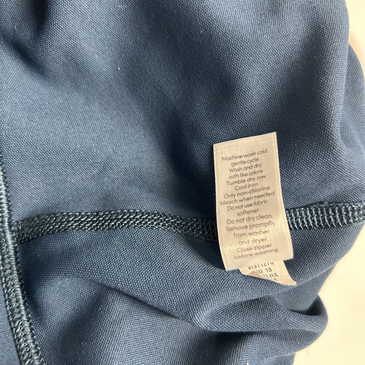 Athleta All In Deep Teal Cropped Workout Stash Pocket Athletic Leggings S