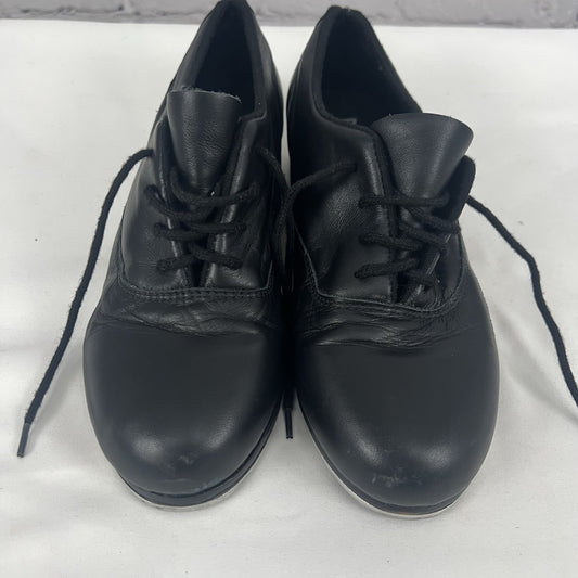 Bloch Shockwave #2AT Tap Dance Shoes Soft  Leather Lace Up Women’s Size 5 M