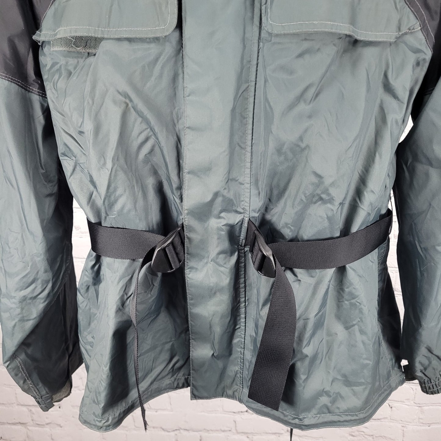 First Gear Premium Riding Equipment Intersport Hooded Rainman Jacket Size XL