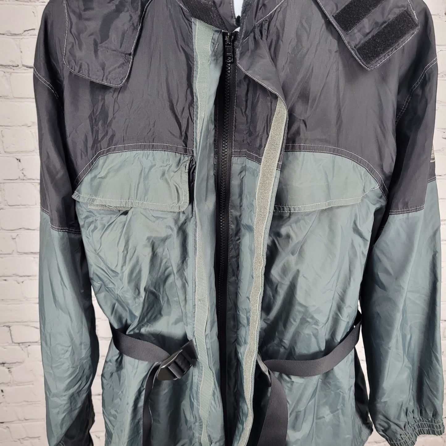 First Gear Premium Riding Equipment Intersport Hooded Rainman Jacket Size XL