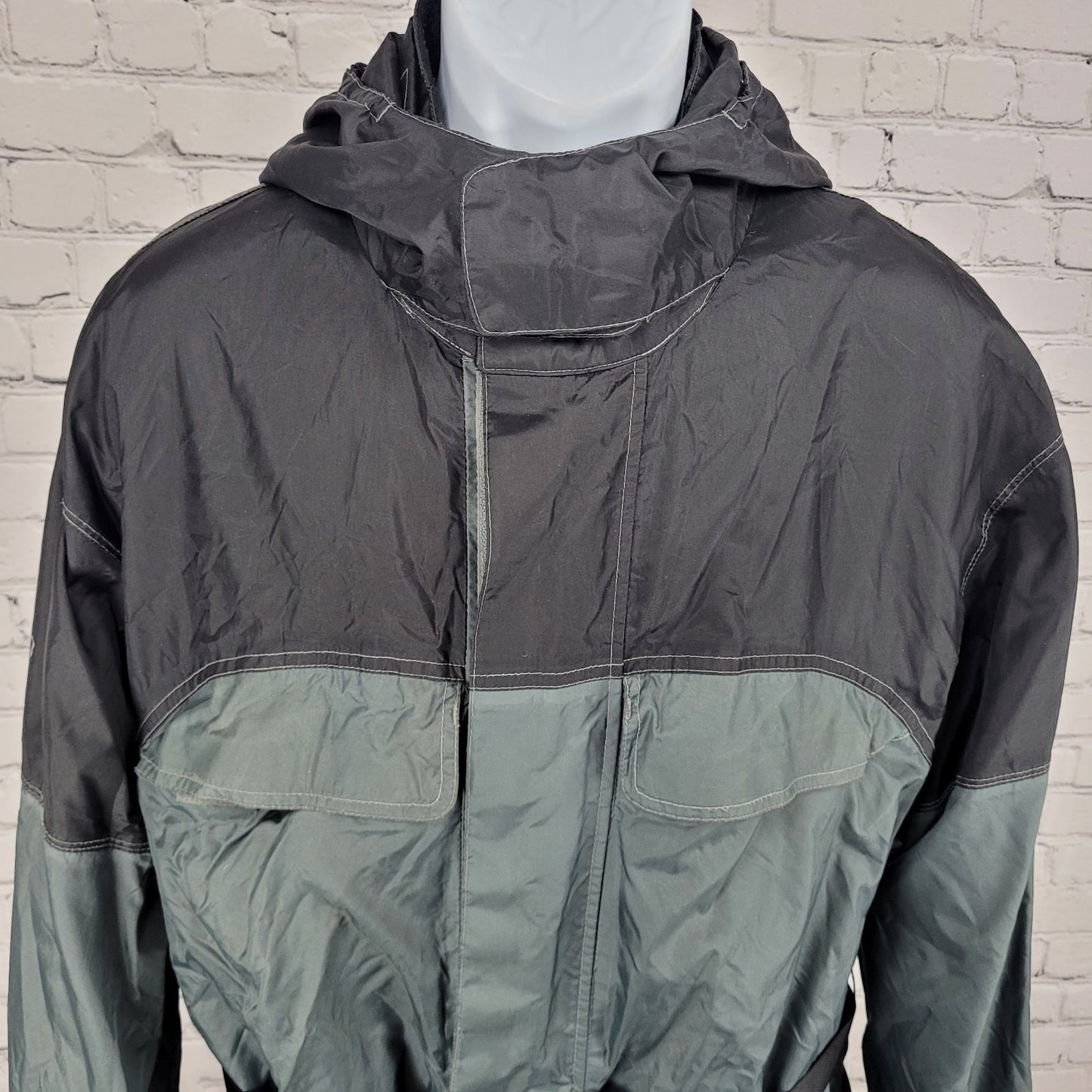 First Gear Premium Riding Equipment Intersport Hooded Rainman Jacket Size XL