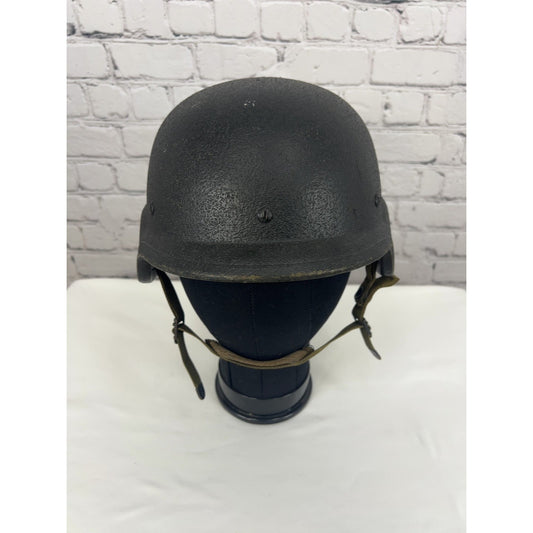 VTG US Military PASGT Helmet Black Med UNICOR DLA100-87 8470-01-092-7527
