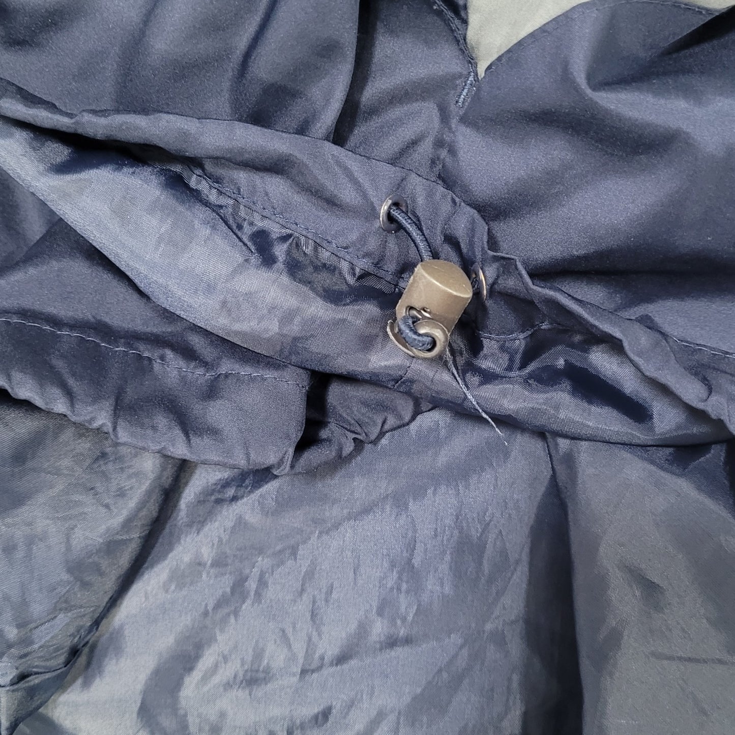 Reebok Team Apparel Navy NFL Cowboys Full Zip Pockets Windbreaker Jacket Size XL