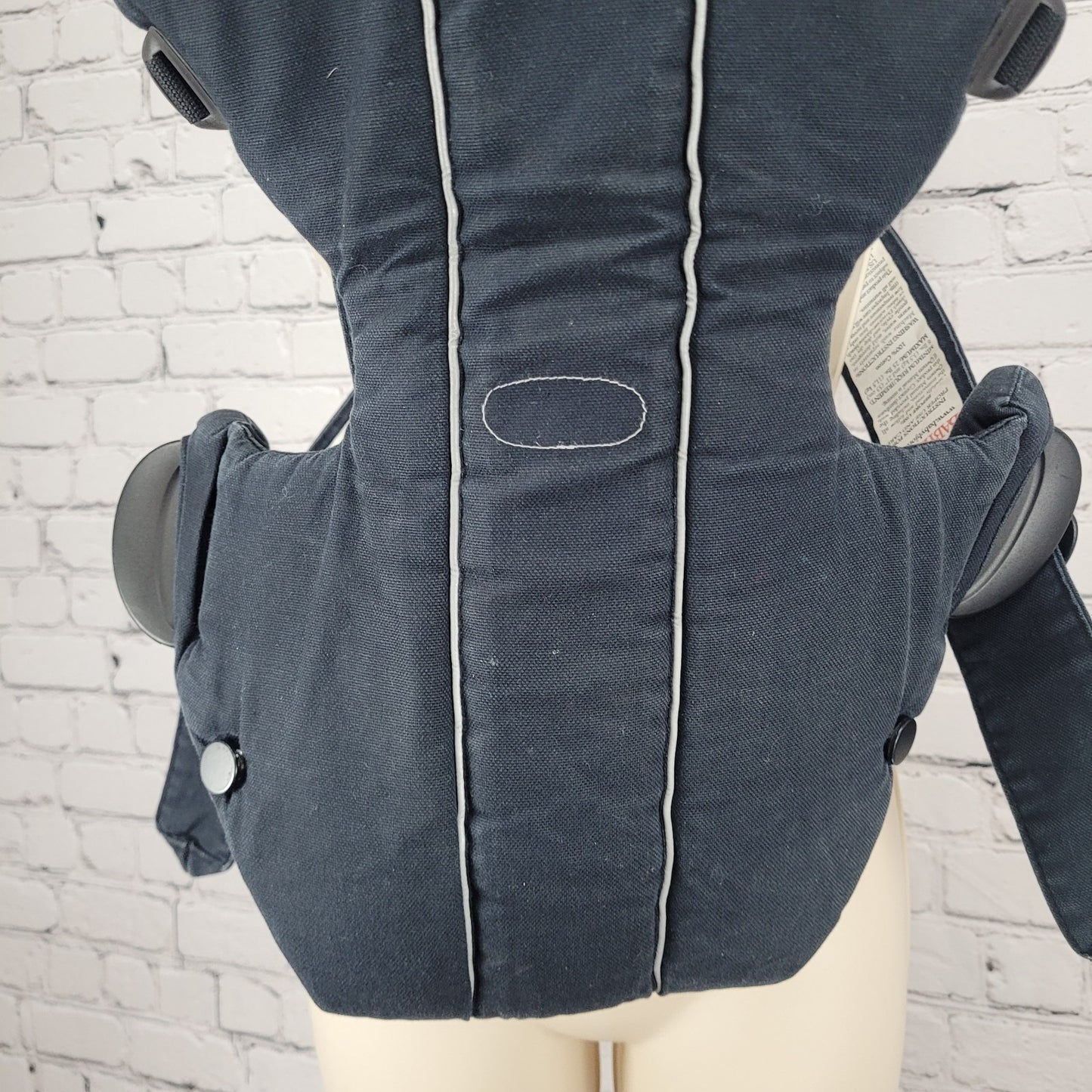 Baby Bjorn Navy Blue Baby Carrier Padded Buckle Size Adjustable Infant 8-25lbs